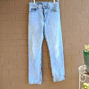 Vintage Levi's Distressed 505 1997 Jeans 31x33